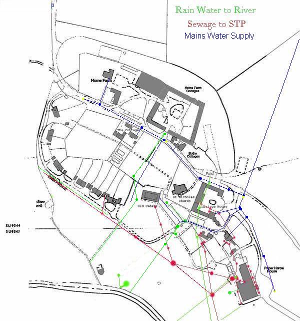 Map of Drainage system.